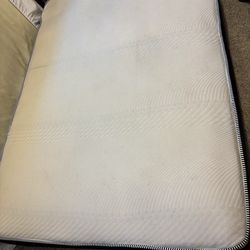 Full-size mattress. 11 inches thick. Free to a good home.