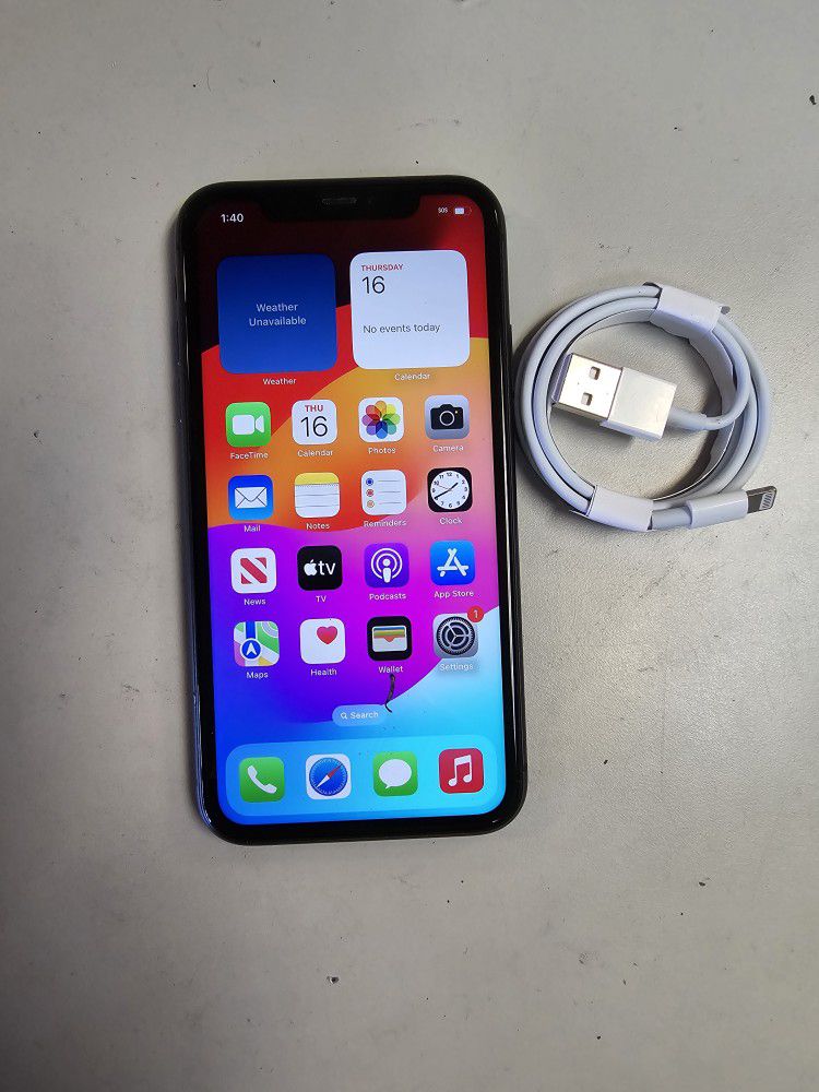 Iphone 11 At&t Fully Paid Factory Unlocked For All Carriers Including MetroPCS 