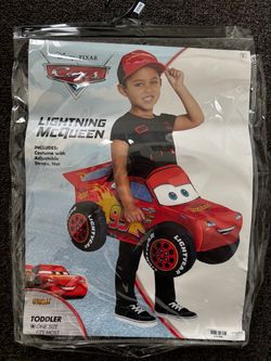 Lightning McQueen Toddler (One Size) Costume