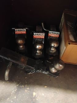 U-Haul Power tow Trailer Hitch Ball Mounts – Lot of 4