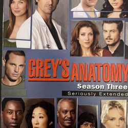 GREY’S ANATOMY The Complete 3rd Season (DVD-2006)