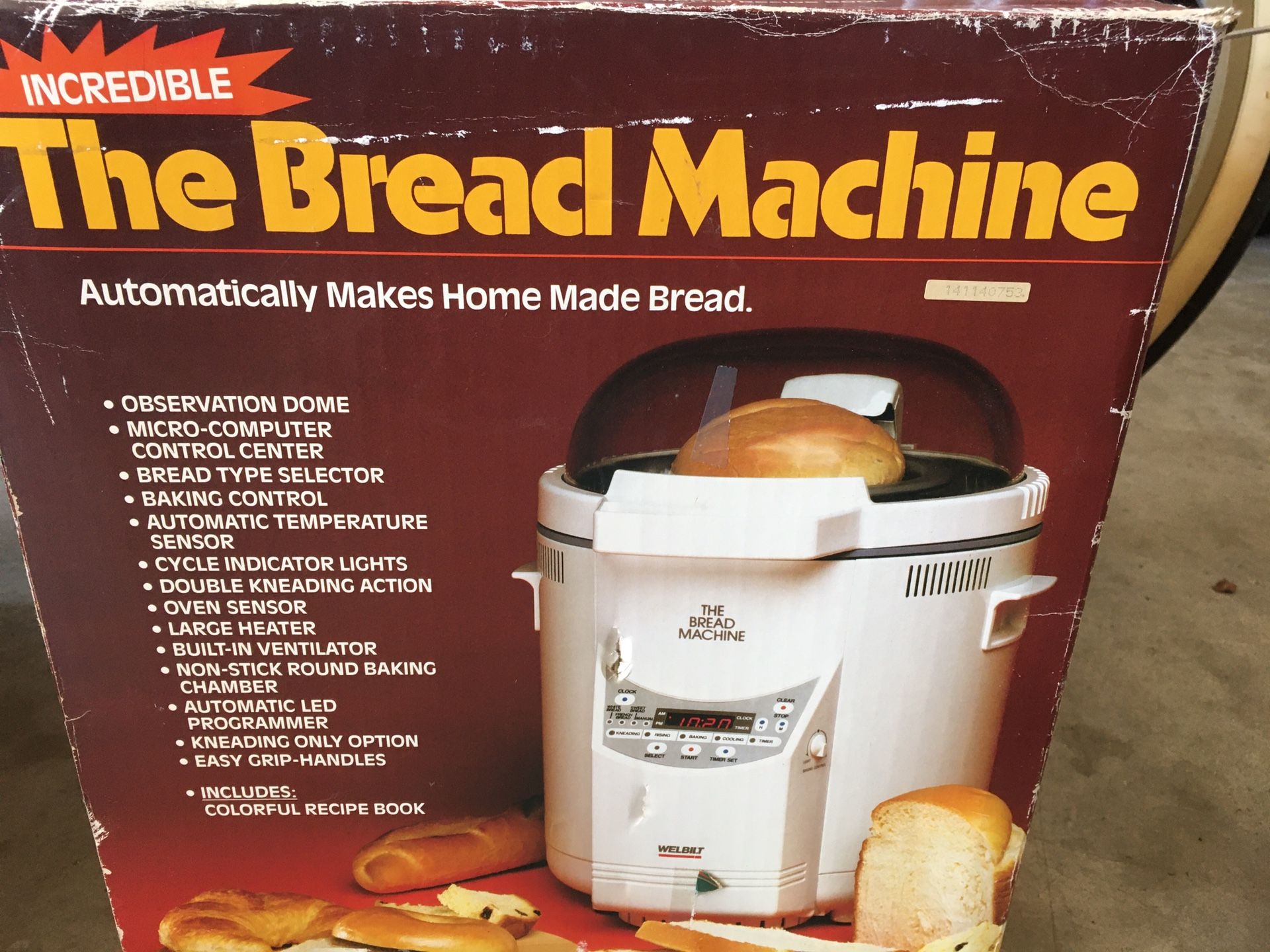 Awesome bread maker!