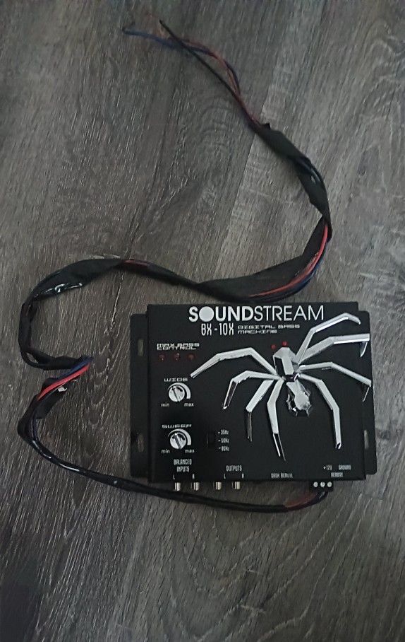 Soundstream BX-10X Bass Enhancer – Black, Great Condition