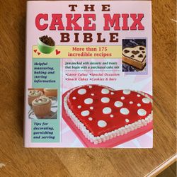 Cake Mix Bible Cookbook