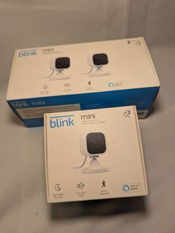 3 x Blink Mini Indoor HD Security Camera Bundle