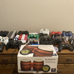 32 Total Video Game Controllers/remotes