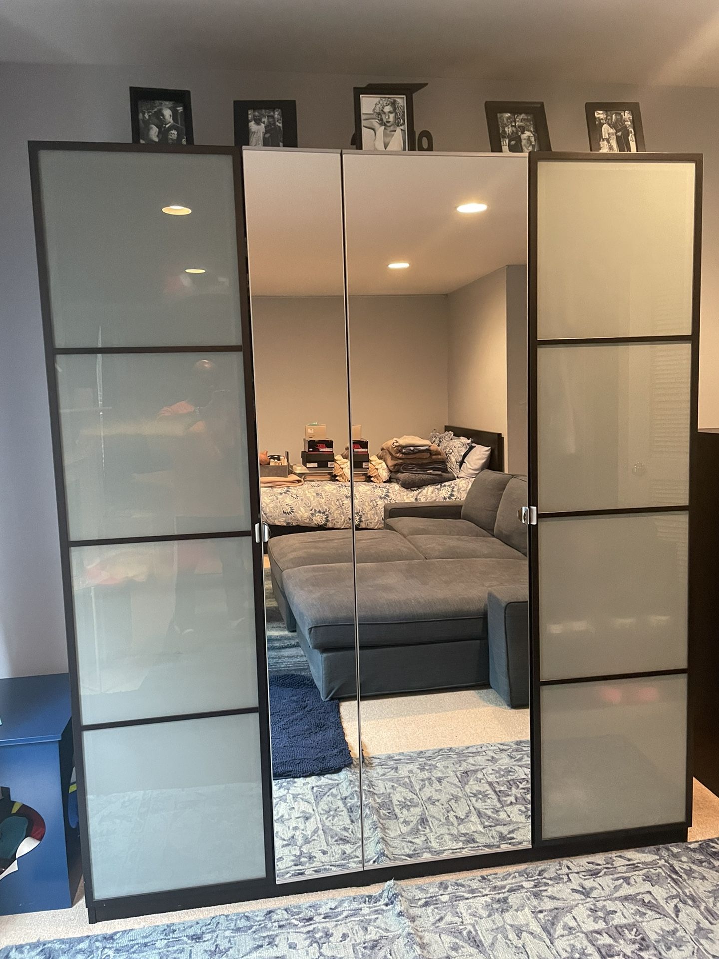 Armoire With Mirrors- Brand New