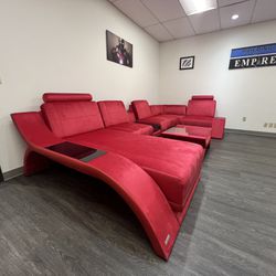 Fabric Sectional Sofa 