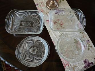 Glass Bake Set 4 Pcs