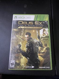 Deus Ex Human Revolution Director’s Cut Xbox 360 – Complete – Tested & Working
