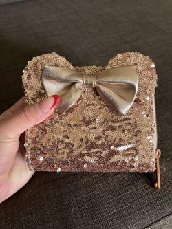 Rose Gold Disney Wallet