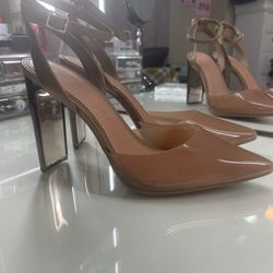 New Gianni Bini Tan Heels Size 9
