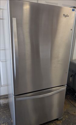 Stainless Steel Whirlpool Refrigerator