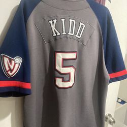 Jason Kidd Warm Up Baseball Jersey