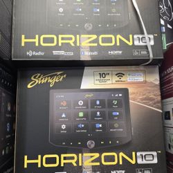 Stinger HORIZON10 10.1" Toyota Tacoma (2016-23) Stereo 1280x800 HD Touchscreen Radio, Wireless Apple CarPlay/Android Auto, Bluetooth 5.1, IP65 Weather