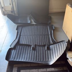 Complete Floor Mats And Sun Block Shade For 2023 Tesla Model 3