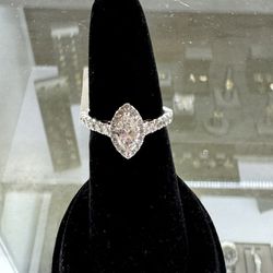 14k Diamond Ring 1.25 Ct Lab 