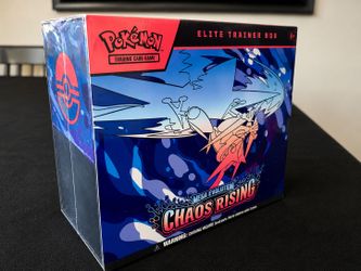 Pokémon Chaos Rising Elite Trainer Box ETB Sealed Mega Evolution