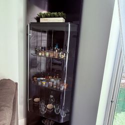 Two Corner Cabinets