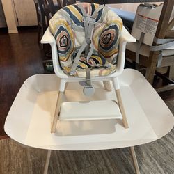 Stokke Click High Chair With Cushion And Catchy