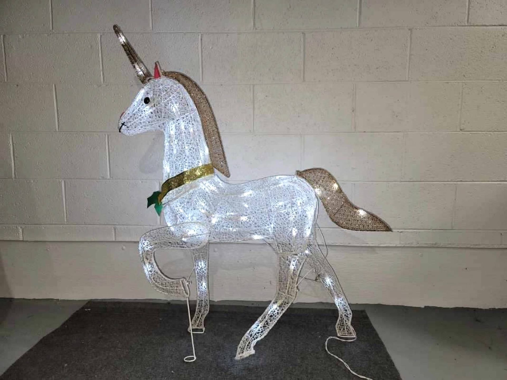 Unicorn Light Up Lawn Decoration