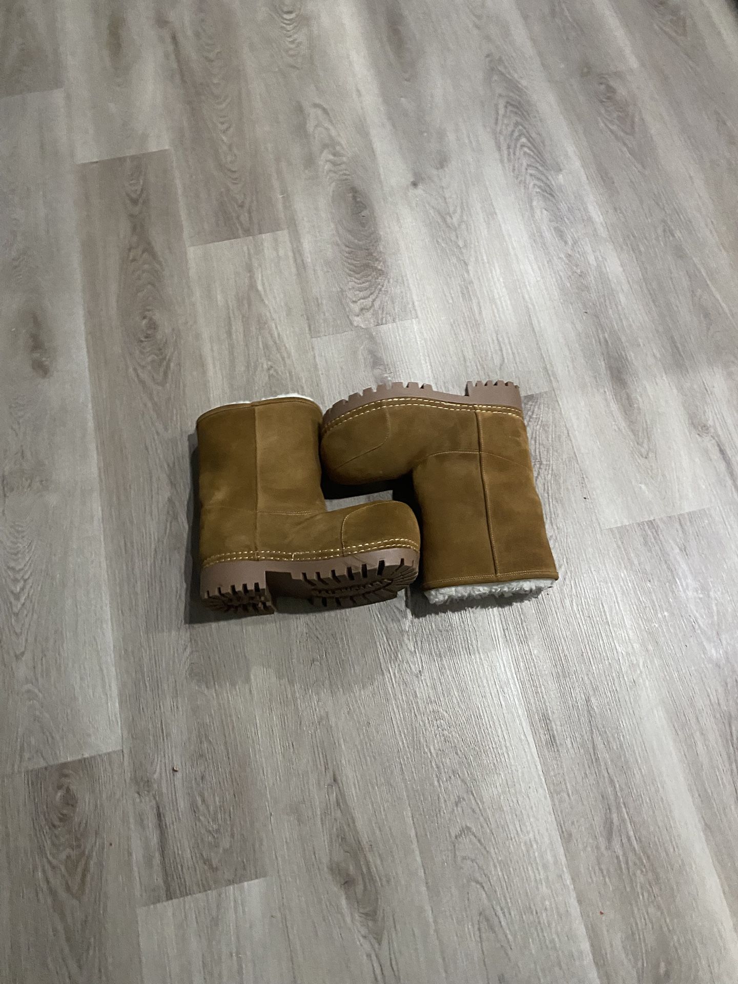 Balenciaga Alaska Fur Boots