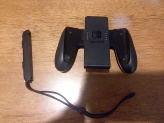 Nintendo Switch Dock, Power Cord, And Grips