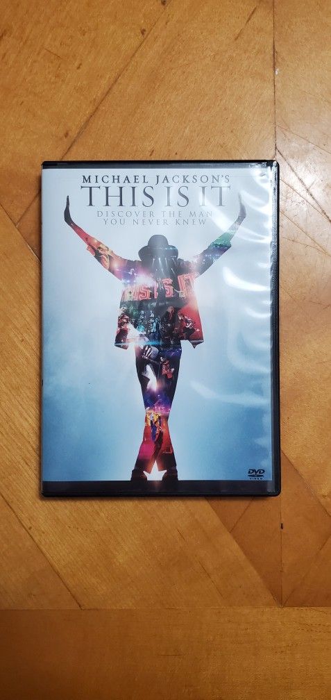 Michael Jackson This Is It DVD