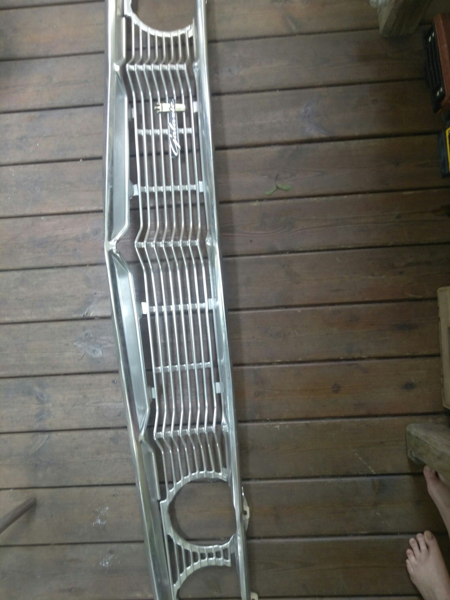 Vintage Car Part 1964 FORD Galaxie 500 OEM Aluminum Headlight Auto