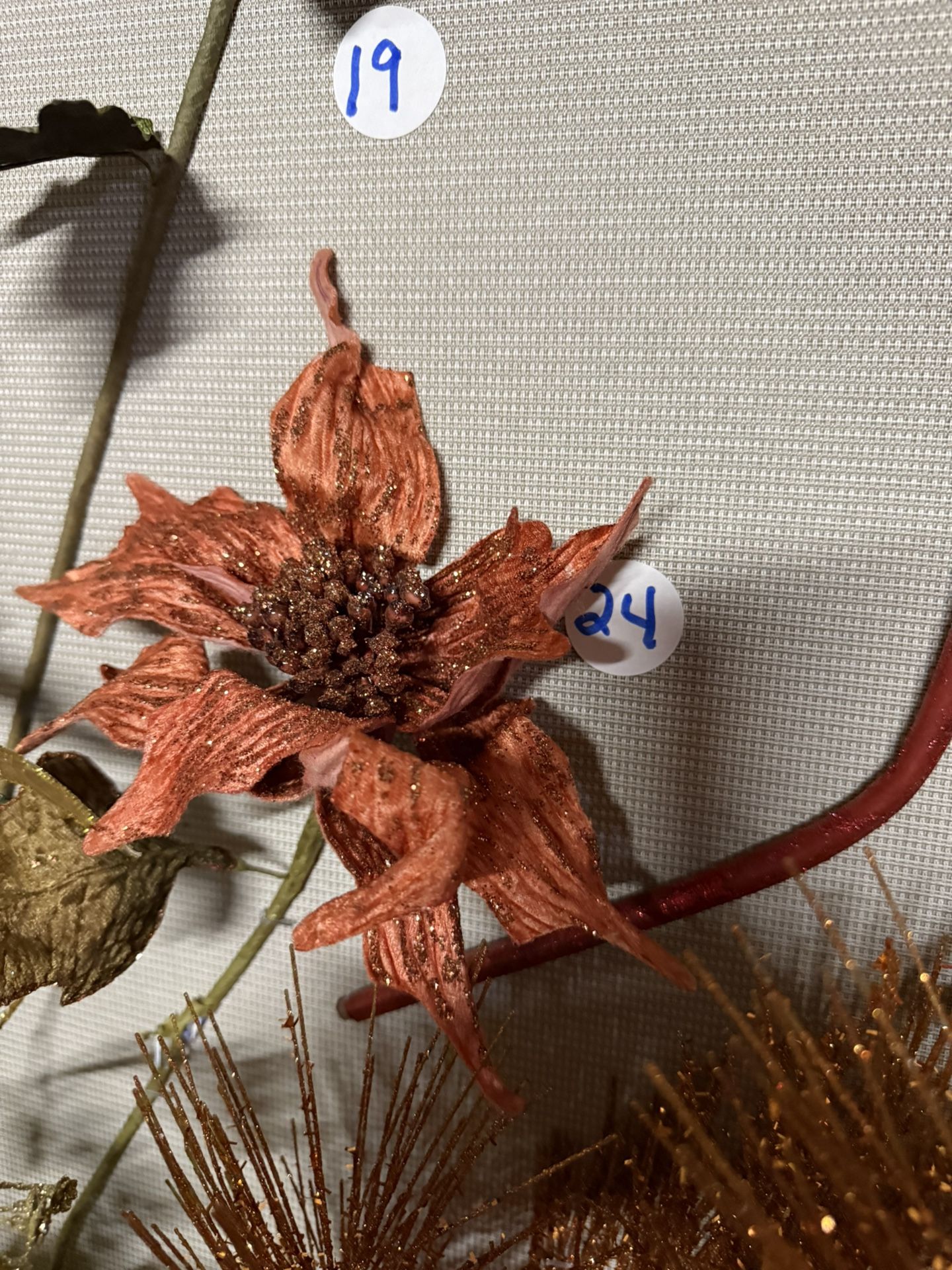 Branches, Flowers, Stems And Leaves