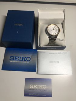 Seiko automatic male watch