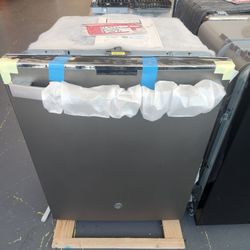 Amazing GE Profile 24 Inch Top Control Dishwasher Matte Grey Color 