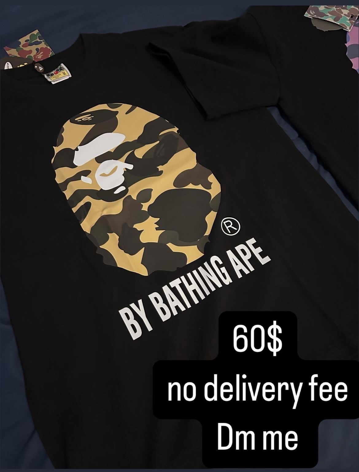 Bathing Ape T Shirts 60$ Each