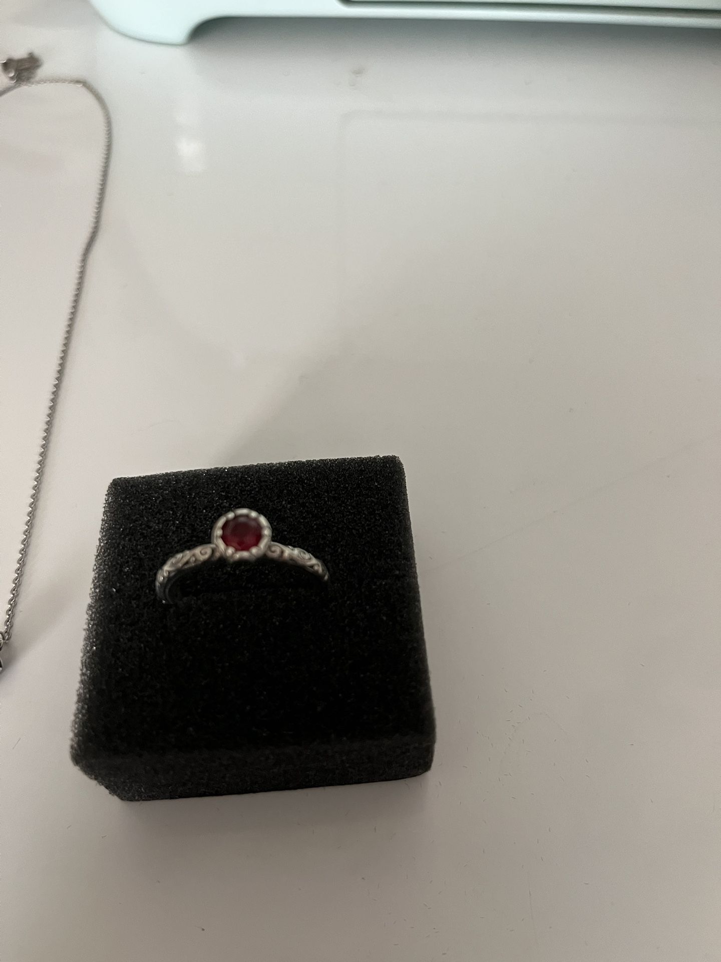 James Avery Ruby Ring