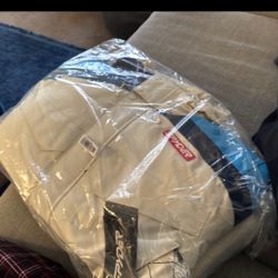 supreme x spyder technical jacket - off white/ blue