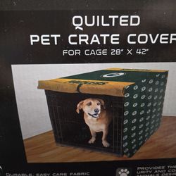 Nfl Packers Pet Crate Cover 42in