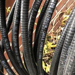 LDF4-50A, HELIAX® Low Density Foam Coaxial Cable, corrugated copper, 1/2 in, black PE jacket Halogen free jacketing non-fire-retardant (General propos