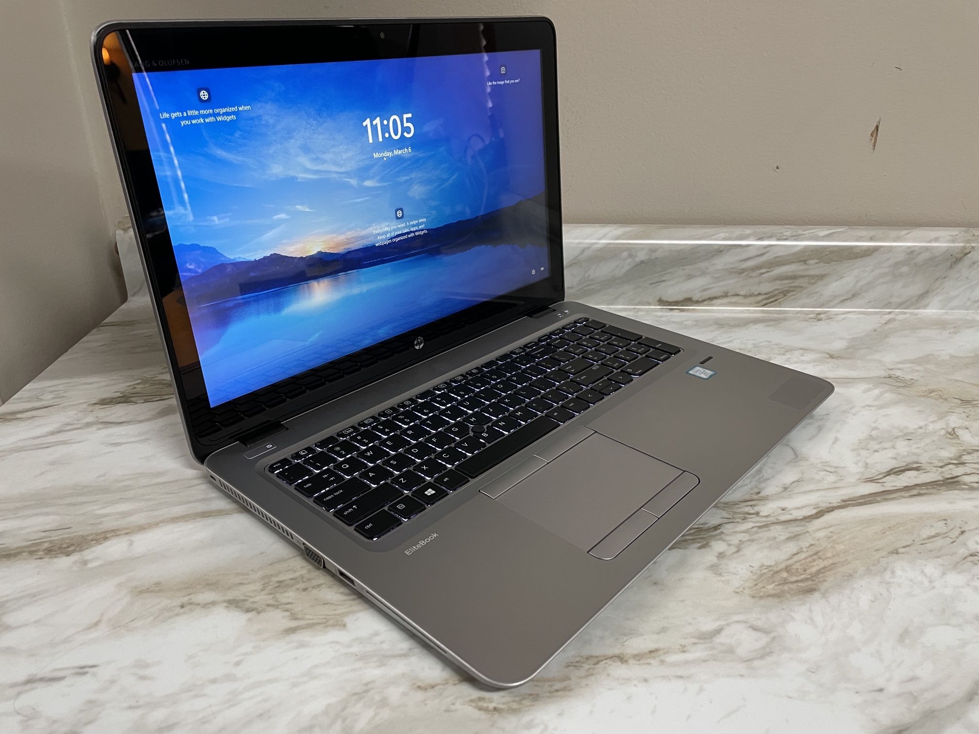 HP EliteBook 850 G4 Laptop i7-7600U 15.6" TouchScreen 16GB RAM 512GB SSD Win 11 Pro