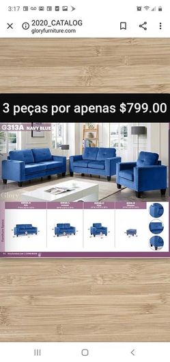 3 PCs living room set