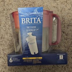 Brand New Brita 6 Cup Denali Water Filter/Pitcher 