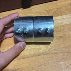 5 Pack Of Pipe Couplings/ Repair Clamp