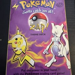 Pokémon Zap Theme Deck