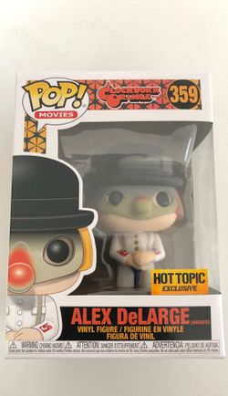 Alex DeLARGE clockwork orange Hot topic exclusive funko pop