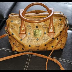 Vintage MCM Mini Boston Bag 