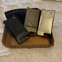 Gold, Tan And Black Bandolier Phone Case For iPhone 8 Plus