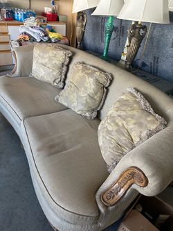 Beige couch