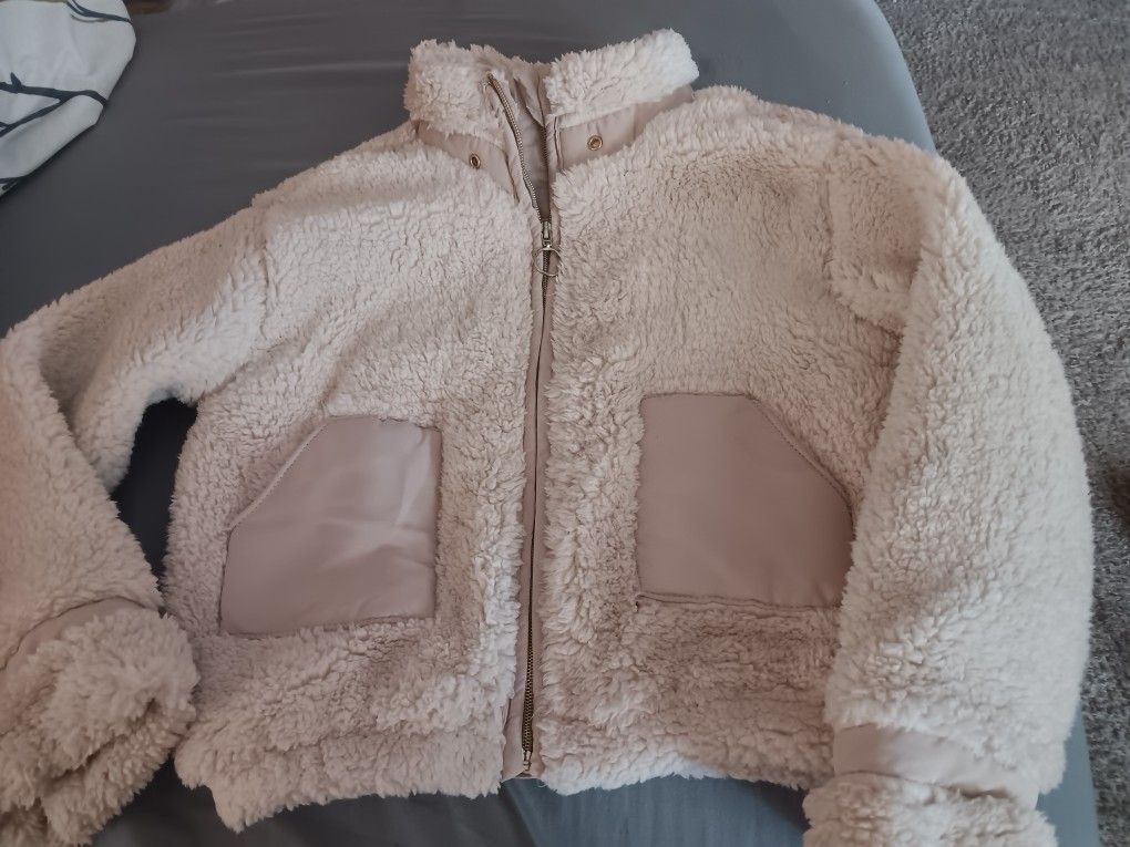 Girls Size 6X, Jessica Simpson Fleece Jacket