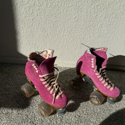 Moxi Fuschia Roller Skates 