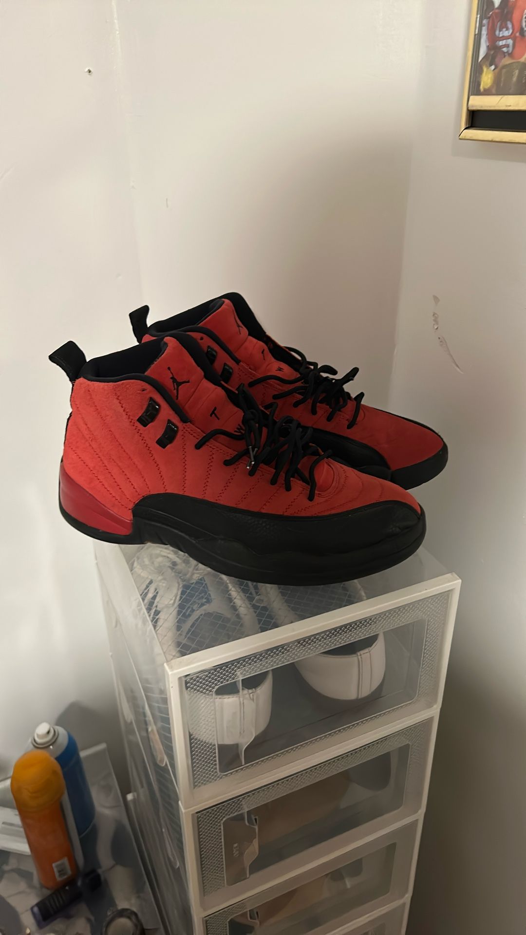 Jordan 12 Reverse Flu Game 