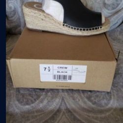 Women's Crew Espadrille Wedge Sandals Differents Sizes 